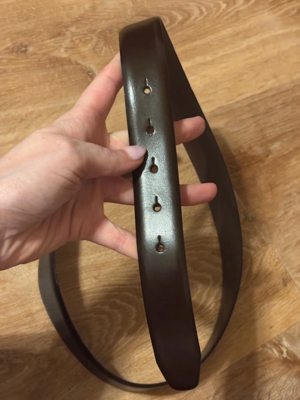 Old money classic Men's Ted Baker Brown Leather Belt 34